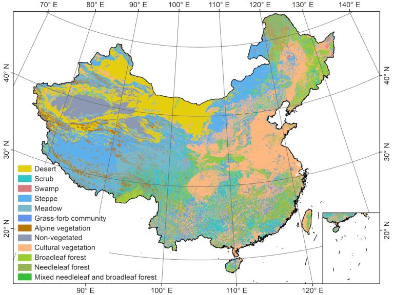 Mapping the new generation Vegetation Map of China-1